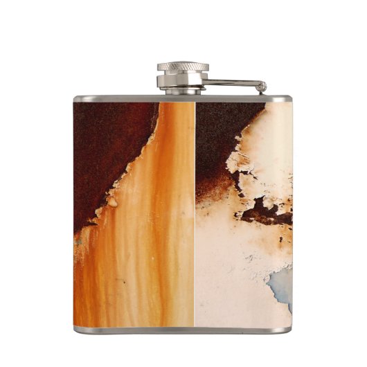 Flasques Personnalisable Rust Art Cool Amusant unique (Dos)