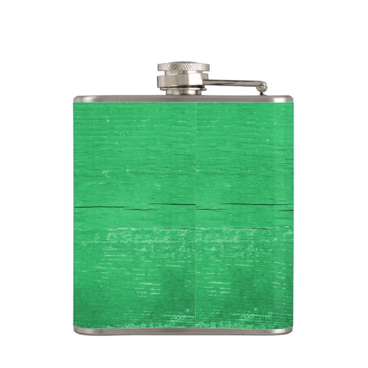 Flasques Personnalisable votre vert irlandais nommé de Pub (Dos)