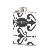 Flasques Personnalisé noir et blanc de luxe (Gauche)