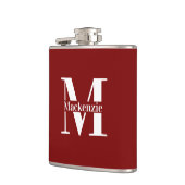 Flasques Personnalisé sur mesure Monogrammé (Gauche)