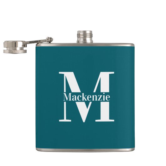Flasques Personnalisé sur mesure Monogrammé (Ouvert)