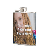 Flasques Personnaliser avec votre photo (Gauche)