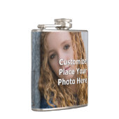 Flasques Personnaliser avec votre photo (Droite)