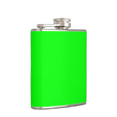 Flasques Personnaliser couleur néon vert (Droite)