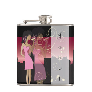 Flasques Personnaliser Diva Girls Night Out