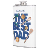 Flasques Personnaliser la Fête des pères heureuse | Le meil (Gauche)