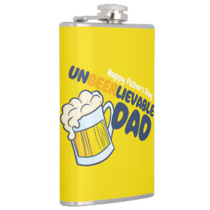 Flasques Personnaliser la Fête des pères Papa insupportab