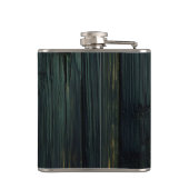 Flasques Personnaliser le bois noir (Dos)