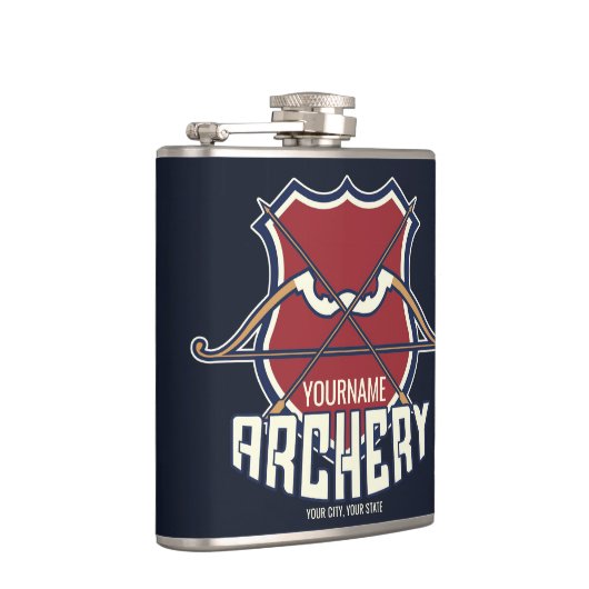 Flasques Personnalized Archery Sports Recurve Bow Arrow (Droite)