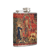 Flasques PERSONNES SAUVAGES EN CHASSE DE CERF, Animaux, Flo (Droite)