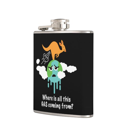 Flasques Pet de méthane de kangourou (Gauche)