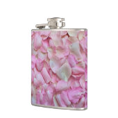 Flasques Pétales rose rose Motif (Gauche)