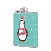 Flasques Petit pingouin mignon "Joyeux Noël " de Noël (Gauche)