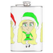 Flasques Petites aides Santas (Devant)