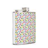 Flasques Peu de rose de birdie et Girly lunatique bleu (Droite)