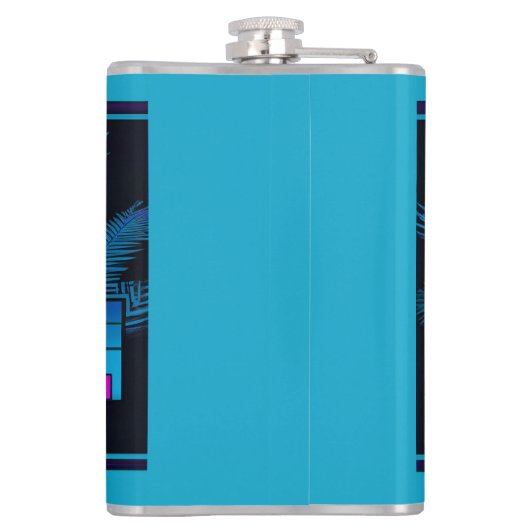 Flasques Pharaon Synthwave (Dos)