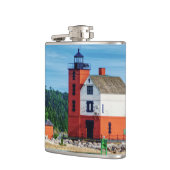 Flasques Phare de Round Island (Gauche)