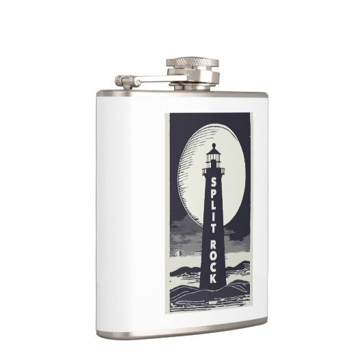 Flasques Phare de Split Rock Minnesota Moon (Droite)