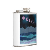 Flasques Phases de lune rose Paysage (Droite)