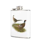 Flasques Pheasant : Paire Ringneck (Gauche)