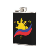 Flasques Philippines Philippin Pilipino Drapeau (Gauche)