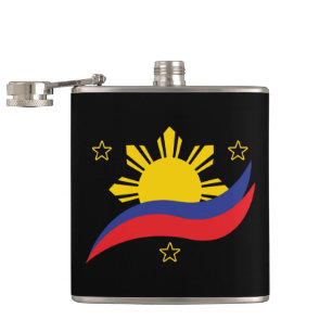 Flasques Philippines Philippin Pilipino Drapeau