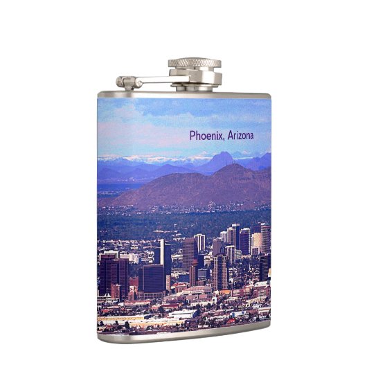 Flasques Phoenix Arizona Skyline en journée (Droite)