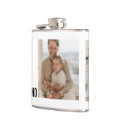 Flasques Photo Collage moderne | Cadeau papa (Gauche)