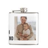Flasques Photo Collage moderne | Cadeau papa (Devant)