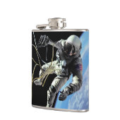 Flasques Photo de la première marche spatiale de l'astronau (Gauche)