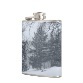 Flasques Photo de paysage de neige d'hiver de Central Park (Gauche)