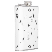 Flasques photo en noir et blanc d'un troupeau d'oiseaux (Droite)