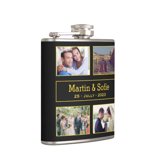 Flasques Photo et nom (Droite)