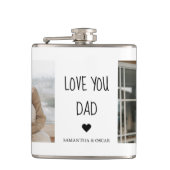 Flasques Photo & Love You Dad Cadeau (Devant)