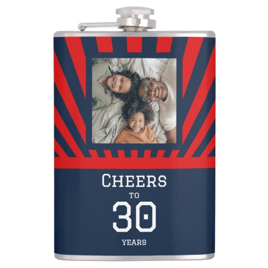 Flasques Photo personnalisée Cheval à n'importe quel âge - (Devant)