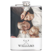 Flasques Photo Personnalisée Et Nom Clubs De Golf (Devant)