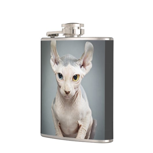 Flasques Photographie de chat de sphinx d'Elf (Gauche)