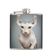 Flasques Photographie de chat de sphinx d'Elf (Devant)