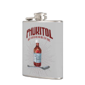 Flasques Phukitol - Médecine de la frustration drôle (Gauche)