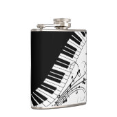 Flasques Piano Keyboard Music Design (Droite)