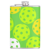 Flasques Pickleball Anniversaire Soirée Sport Vert (Devant)