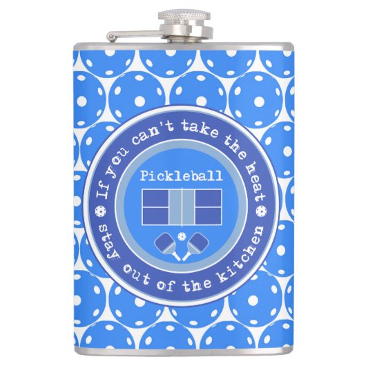 Flasques Pickleball : Si vous ne pouvez pas prendre la chal (Devant)