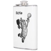 Flasques Pickleball Star avec nom ou monogramme (Gauche)