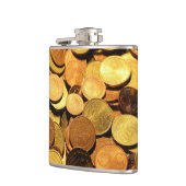 Flasques Pièces d'or (Gauche)