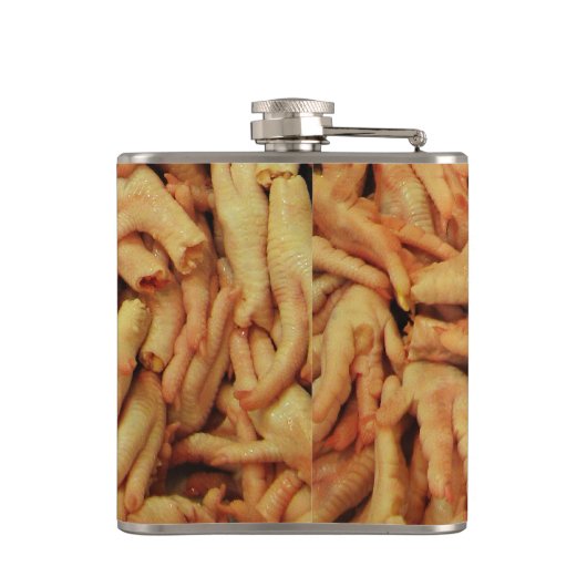 Flasques Pieds de poulet cru (Dos)