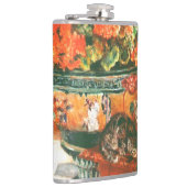 Flasques Pierre-Auguste Renoir Geraniums Et Chats (Droite)