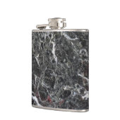 Flasques Pierre De Marbre Blanc Et Gris Foncé (Gauche)