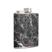 Flasques Pierre De Marbre Blanc Et Gris Foncé (Droite)