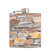 Flasques Pierre | motif en pierre naturelle | briques (Devant)