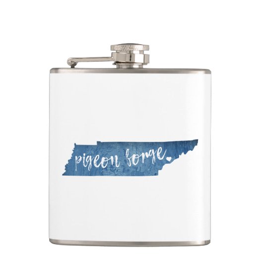 Flasques Pigeon Forge Tennessee Grain de Bois (Devant)